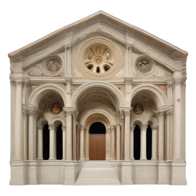 Cathedral of Santa Maria Assunta, in parma sticker