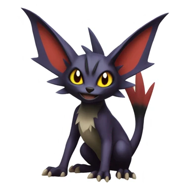 Noivern-Litten-Zorua full body sticker