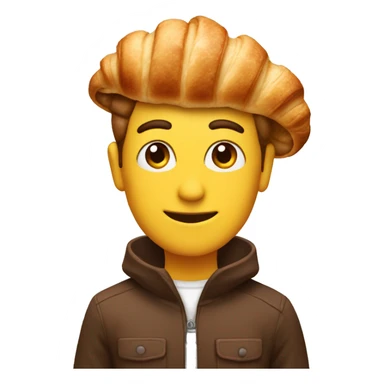 Chocolate croissant  sticker