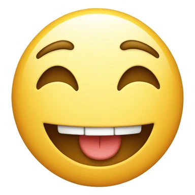 a happy smiley who won sticker