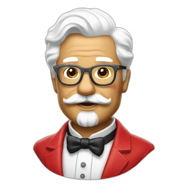 colonel-sanders sticker