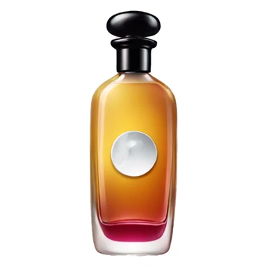 Bottle of parfume sticker