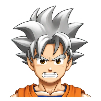 Goku from dragon ball z sticker