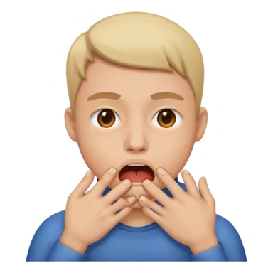 crashout, genuinely tweaking, choking emote sticker