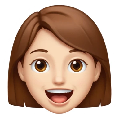 Announcement with mouth sticker