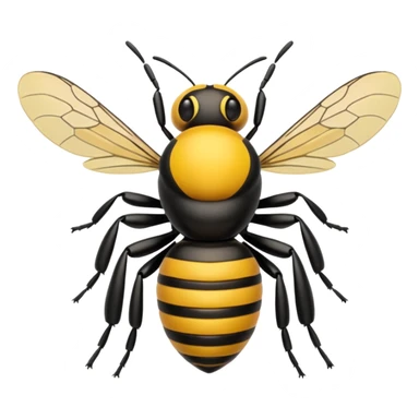 Abeja chismosa sticker