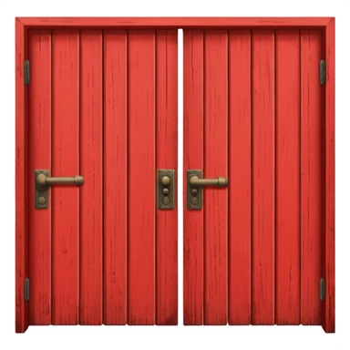 red Door  sticker