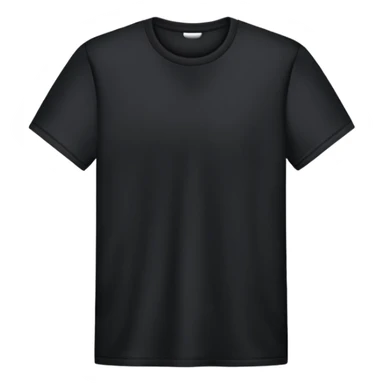 Black t shirt  sticker
