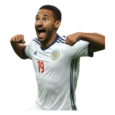 En nesyri goal celebration sticker