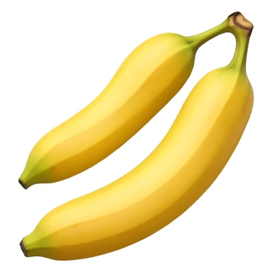 Toony single banana emoji  sticker