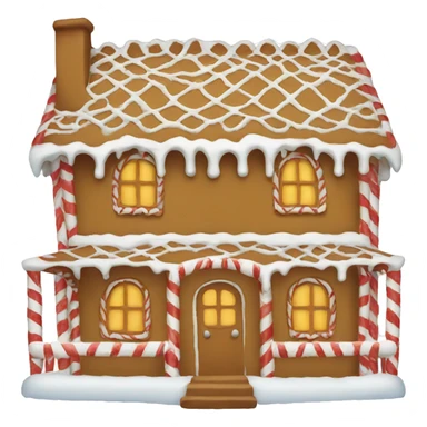 gingerbread house sticker