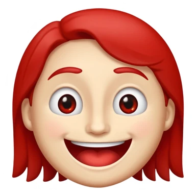 paresseux avec une crête rouge qui rigole avec lol écrit dessus sticker