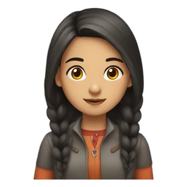 armenian girl sticker