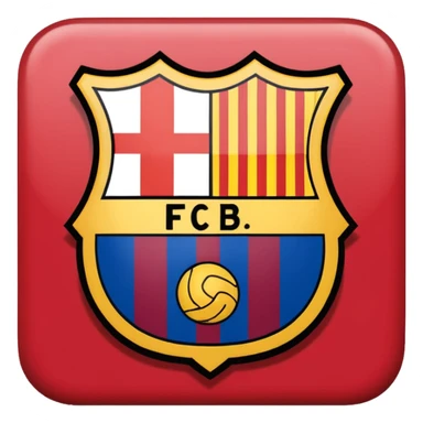 Barcelona logo sticker