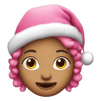 pink cute christmas  sticker