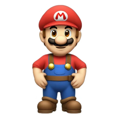 Mario plumber sticker