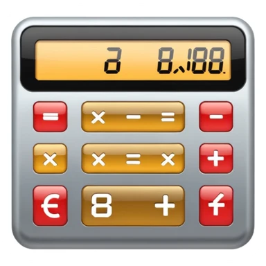 calculator sticker