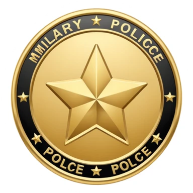 minimal Attack on Titan Military Police badge sticker