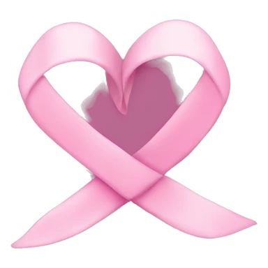 pink breast cancer ribbon sticker