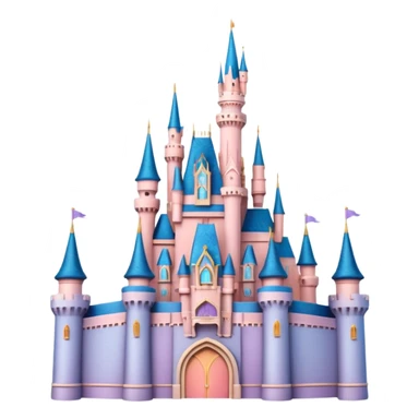 Disney world castle sticker