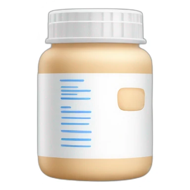Protein Powder Jar sticker