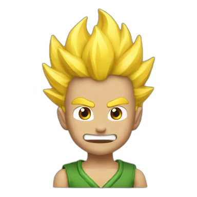 Végéta super sayan sticker