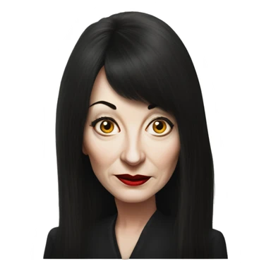 Elvira Nabiullina photorealistic serious sticker