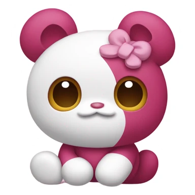 my melody with lotso sticker