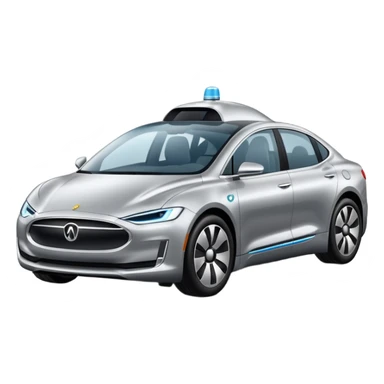 luxury self driving car sticker