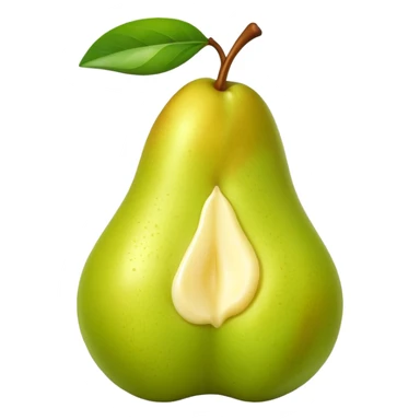 Birne mit Butter sticker