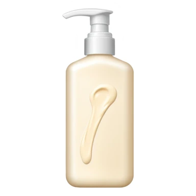 Body lotion cream form sticker