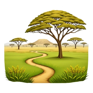 Sabana africana  sticker