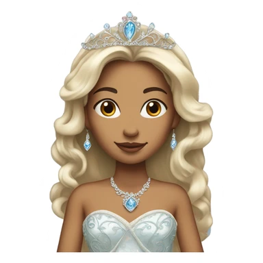 A princess  sticker