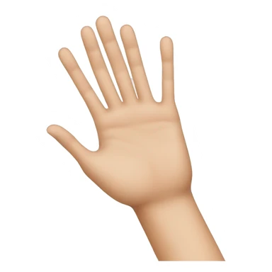 Hand with missing ring finger  sticker