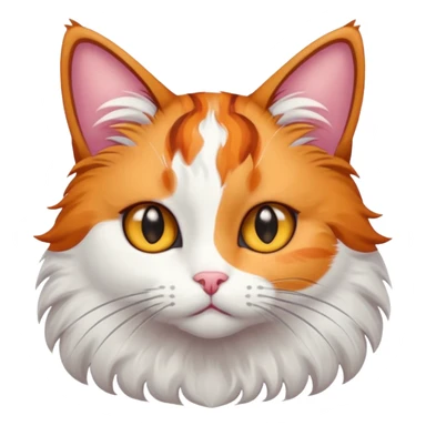 Cat with star eyes sticker