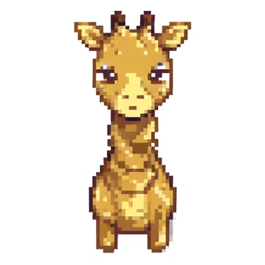 A giraffe emoji sticker