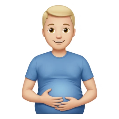 male pregnant\ sticker