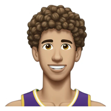 Lamelo ball sticker