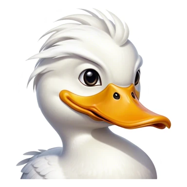 Pato enojado  sticker