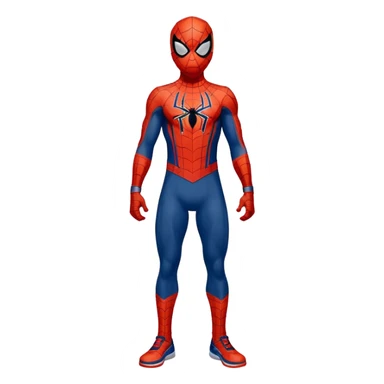 Spider-Man in the Denver Nuggets uniform sticker