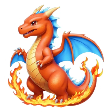 Charizard blue sticker