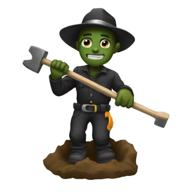 grave digger sticker