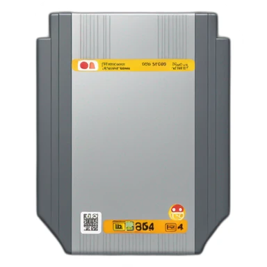 Nintendo 64 cartridge with grey label sticker