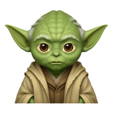 A 6 7 yoda Star Wars sticker