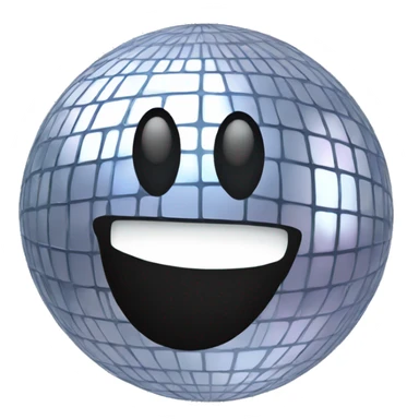 Happy disco ball  sticker