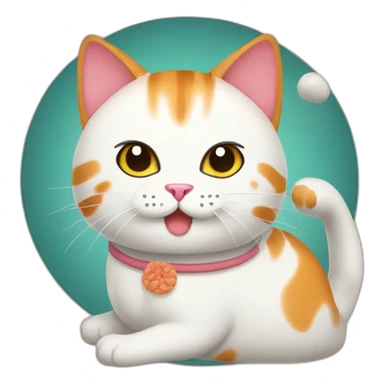 shushi cat sticker