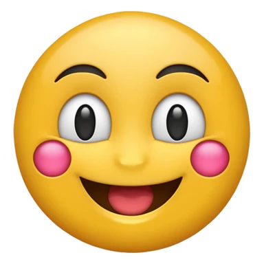 Emoji con sonrisa  sticker