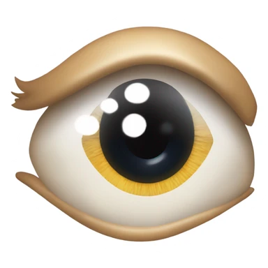 All seeing eye using the 💭 emoji sticker