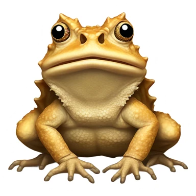 Horned toad sticker