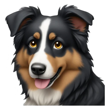 Australian sheppard mirlo sticker